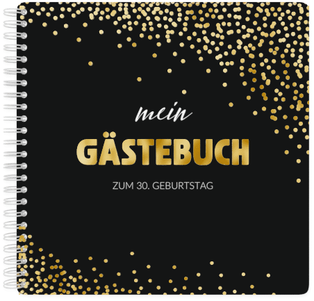 In 5 Minuten ein Gästebuch zum Geburtstag gestalten myprintcard