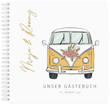 Gästebuch Hochzeit "Hochzeitsbulli"