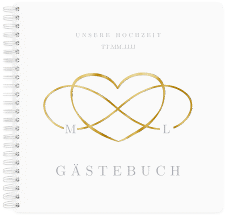 Klick: Details zu Gästebuch Hochzeit "Infinity" anzeigen Gästebuch Hochzeit "Infinity"