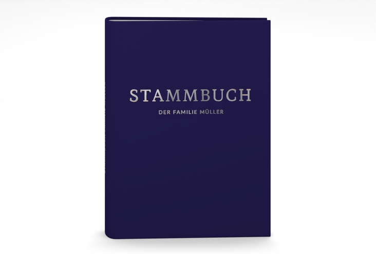 Stammbuch A5 Standesamt Stammbuch A5 blau silber