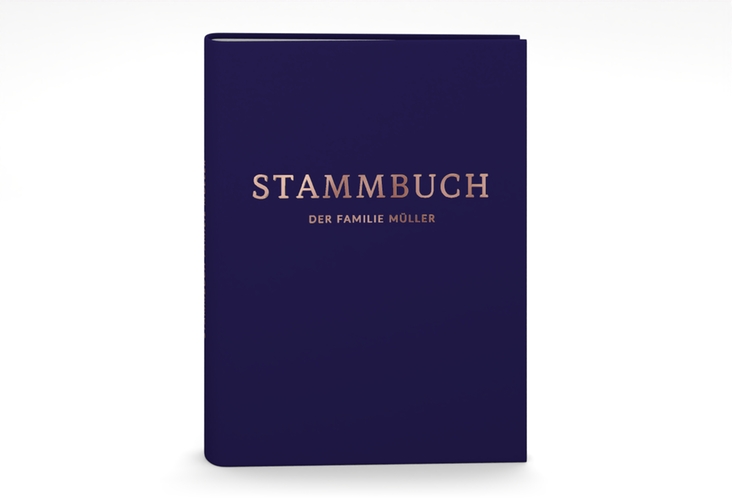 Stammbuch A5 Standesamt Stammbuch A5 blau rosegold