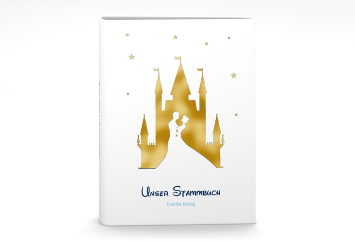 Stammbuch A5 Castle Stammbuch A5 blau gold