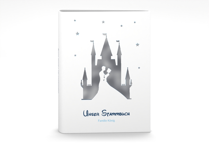Stammbuch A5 Castle Stammbuch A5 blau silber
