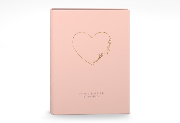 Stammbuch A5 Lebenstraum Stammbuch A5 rosa gold