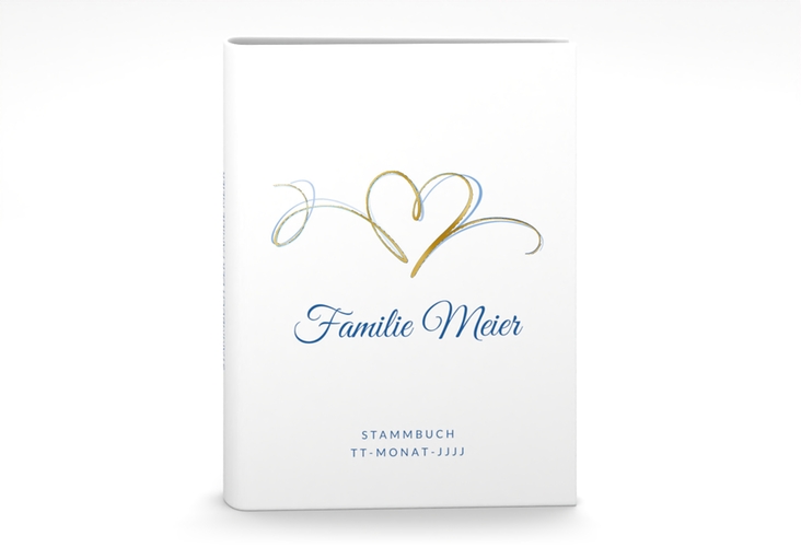 Stammbuch A5 Envie Stammbuch A5 blau gold