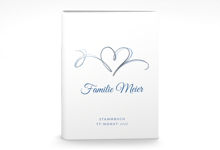 Stammbuch A5 Envie Stammbuch A5 blau silber