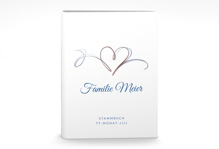 Stammbuch A5 Envie Stammbuch A5 blau rosegold