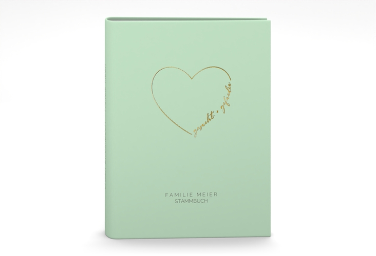 Stammbuch A5 Lebenstraum Stammbuch A5 mint gold
