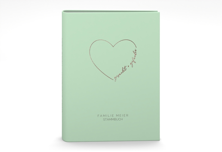 Stammbuch A5 Lebenstraum Stammbuch A5 mint rosegold