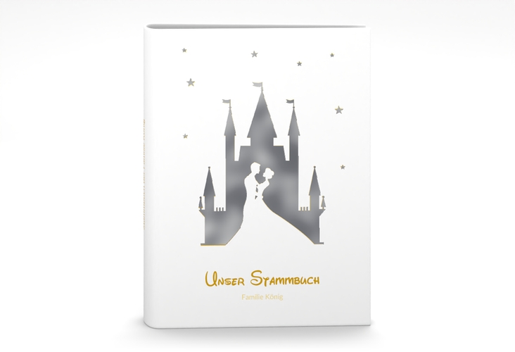 Stammbuch A5 Castle Stammbuch A5 gold silber