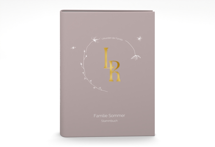 Stammbuch A5 Familienwurzel Stammbuch A5 rosa gold