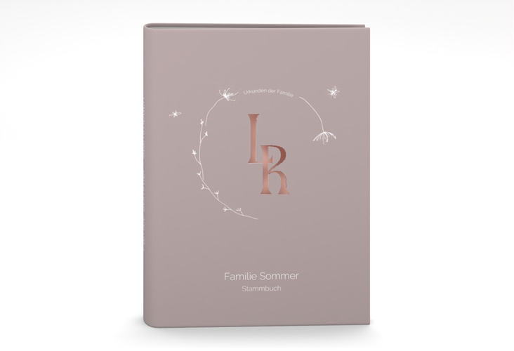 Stammbuch A5 Familienwurzel Stammbuch A5 rosa rosegold