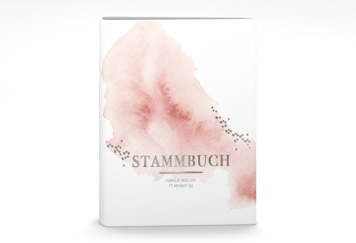 Stammbuch A5 Pastell Stammbuch A5 rosa silber