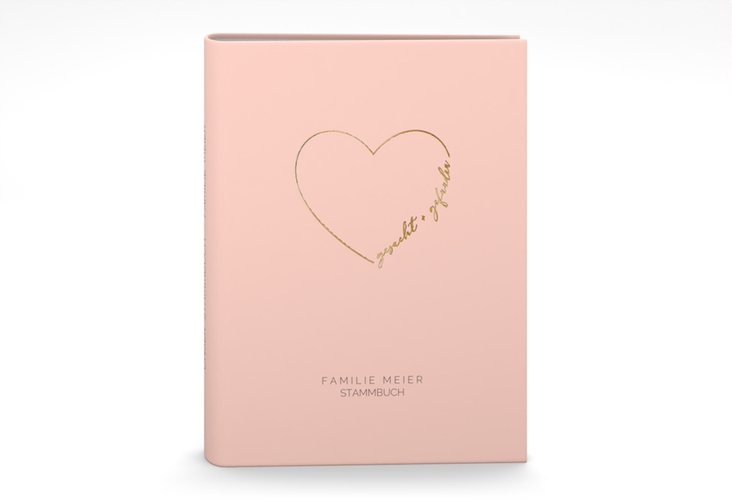 Stammbuch A5 Lebenstraum Stammbuch A5 rosa gold