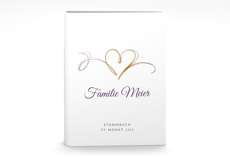Stammbuch A5 Envie Stammbuch A5 lila gold