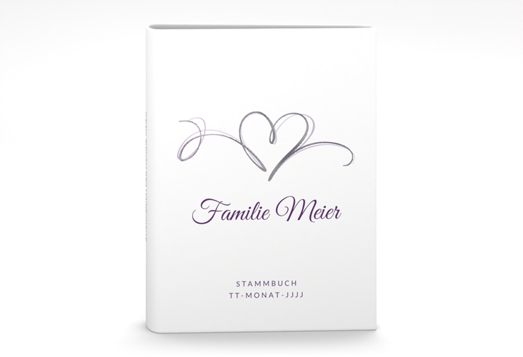 Stammbuch A5 Envie Stammbuch A5 lila silber