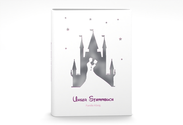 Stammbuch A5 Castle Stammbuch A5 pink silber