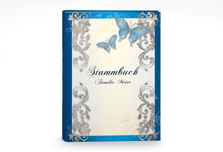 Stammbuch A5 Toulouse Stammbuch A5 blau silber