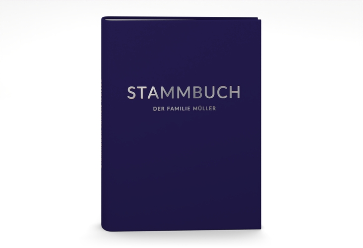 Stammbuch A5 Standesamt Stammbuch A5 blau silber
