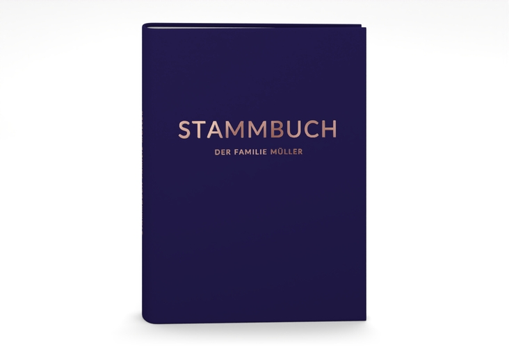 Stammbuch A5 Standesamt Stammbuch A5 blau rosegold