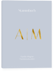 Stammbuch A5 "Clean Initial"