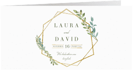 Klick: Details zu Dankeskarte Hochzeit "Herbarium" anzeigen Dankeskarte Hochzeit "Herbarium"