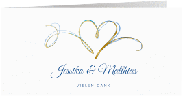 Klick: Details zu Dankeskarte Hochzeit "Envie" anzeigen Dankeskarte Hochzeit "Envie"
