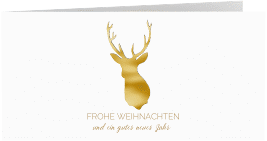 Klick: Details zu Geschäftliche Weihnachtskarte "Deer" anzeigen Geschäftliche Weihnachtskarte "Deer"