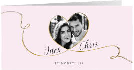 Hochzeitseinladung "Dolce"