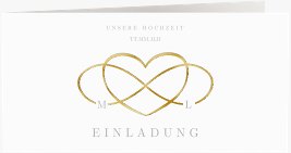 Hochzeitseinladung Infinity
