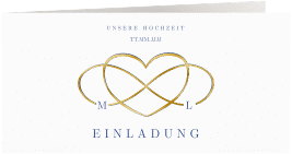 Klick: Details zu Hochzeitseinladung "Infinity" anzeigen Hochzeitseinladung "Infinity"