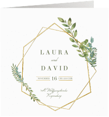 Klick: Details zu Hochzeitseinladung "Herbarium" anzeigen Hochzeitseinladung "Herbarium"