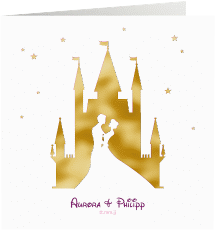 Hochzeitseinladung Castle