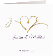 Hochzeitseinladung Envie