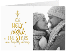 Weihnachtskarte "Winterhimmel"