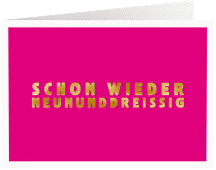 Einladung 40. Geburtstag "Gag"