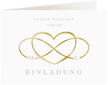 Klick: Details zu Hochzeitseinladung "Infinity" anzeigen Hochzeitseinladung "Infinity"