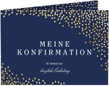 Einladung Konfirmation "Glossy"