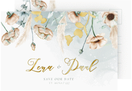 Klick: Details zu Save the Date-Postkarte "Anemone" anzeigen Save the Date-Postkarte "Anemone"
