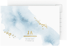 Klick: Details zu Save the Date-Postkarte "Pastell" anzeigen Save the Date-Postkarte "Pastell"