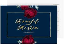 Klick: Details zu Save the Date-Postkarte "Peonies" anzeigen Save the Date-Postkarte "Peonies"