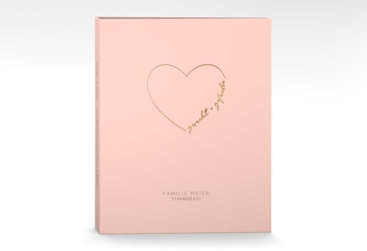 Stammbuch A4 Lebenstraum Stammbuch A4 rosa gold