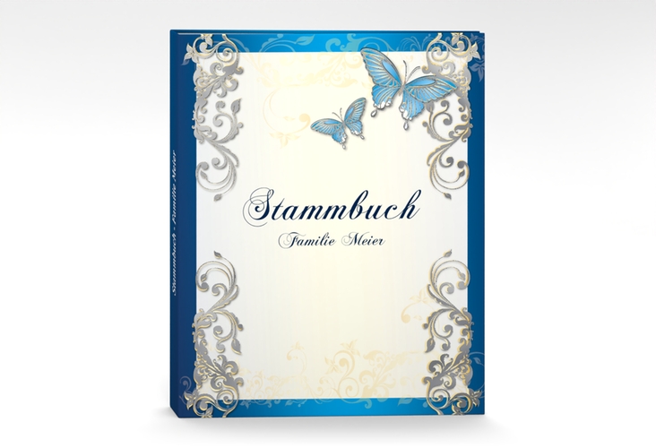 Stammbuch A4 Toulouse Stammbuch A4 blau silber