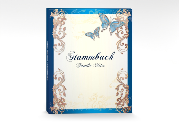 Stammbuch A4 Toulouse Stammbuch A4 blau rosegold