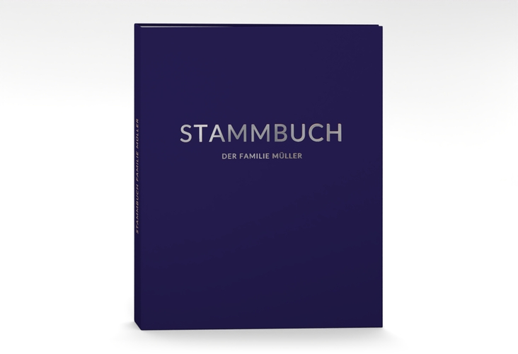 Stammbuch A4 Standesamt Stammbuch A4 blau silber