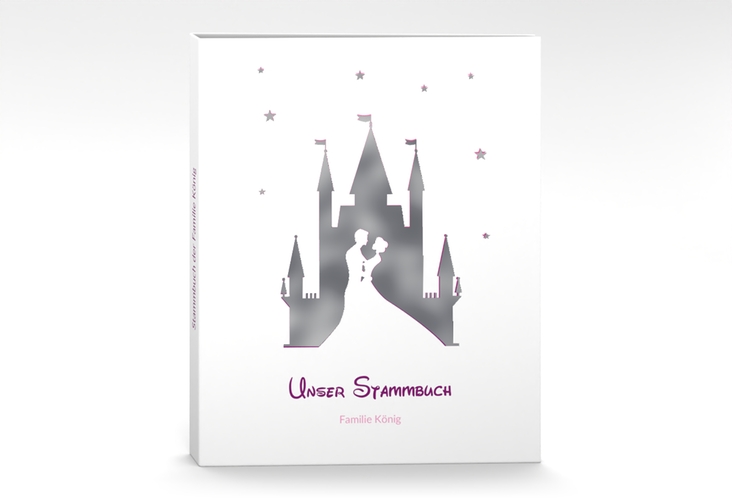 Stammbuch A4 Castle Stammbuch A4 pink silber
