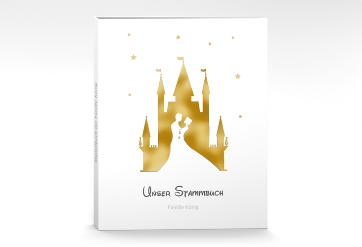 Stammbuch A4 Castle Stammbuch A4 grau gold