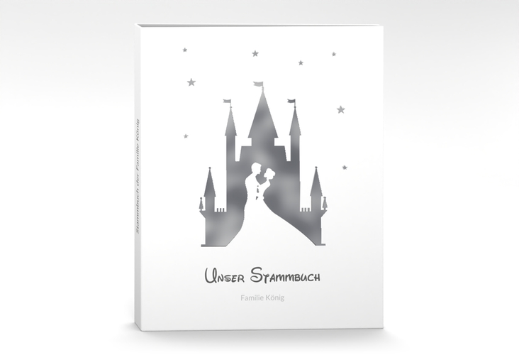 Stammbuch A4 Castle Stammbuch A4 grau silber