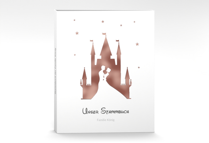 Stammbuch A4 Castle Stammbuch A4 grau rosegold