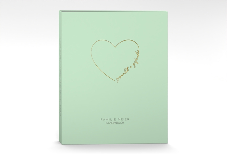 Stammbuch A4 Lebenstraum Stammbuch A4 mint gold
